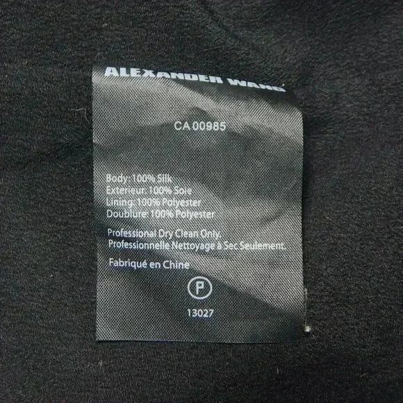 Alexander Wang Kaleidoscope Dyesilk Racerback Tank Dress Draped Purple Size 6 - Picture 6 of 6